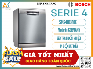 Máy rửa chén bát độc lập Bosch SMS4HCI48E - Series 4 - Made in Germany